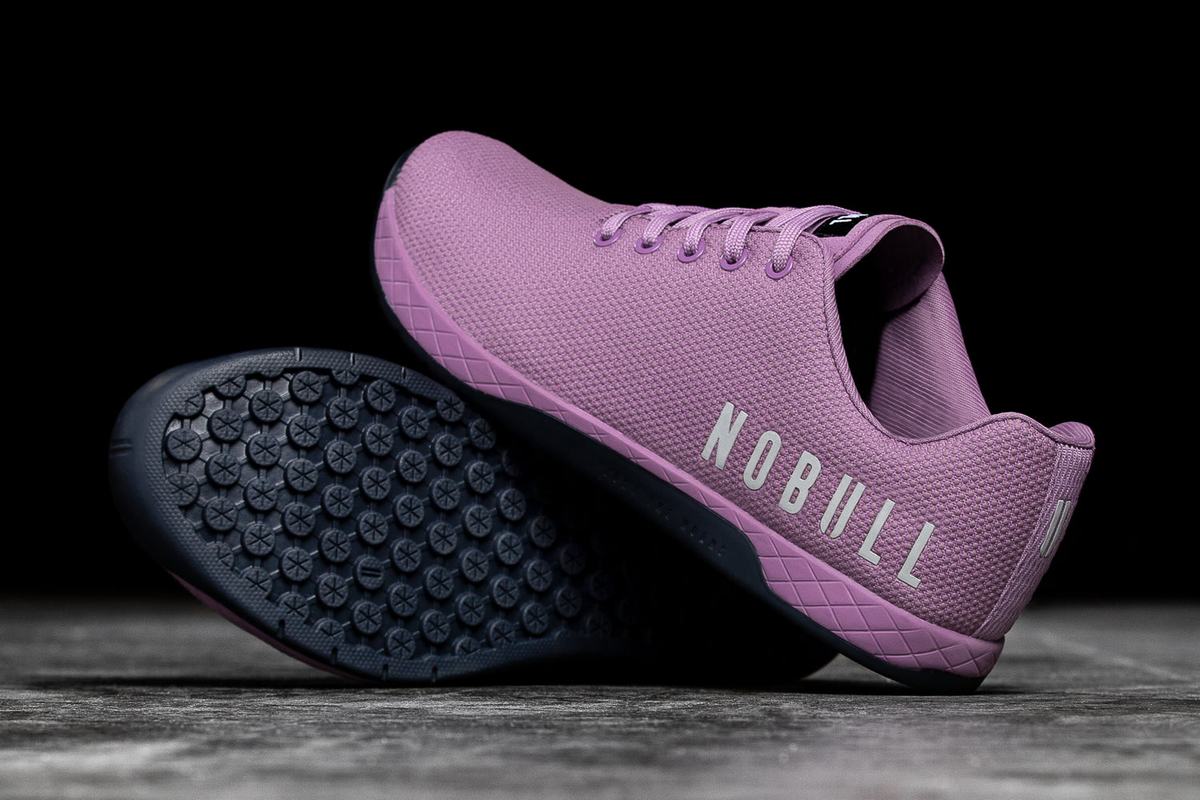 Nobull Superfabric Men's Trainers Purple | Australia (QB1065)